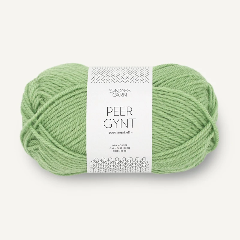 Włóczka Sandnes Garn Peer Gynt 8733 / jasna zieleń