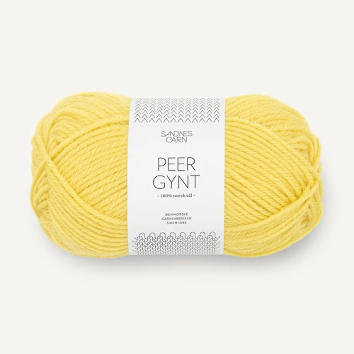 Włóczka Sandnes Garn Peer Gynt 9004 / słoneczny