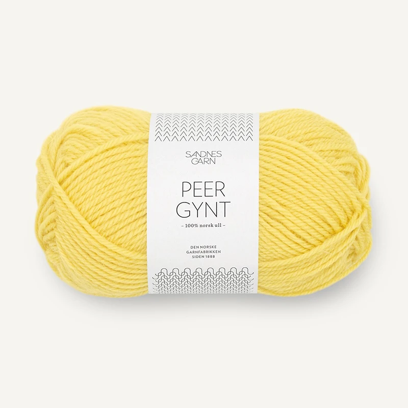 Włóczka Sandnes Garn Peer Gynt 9004 / słoneczny