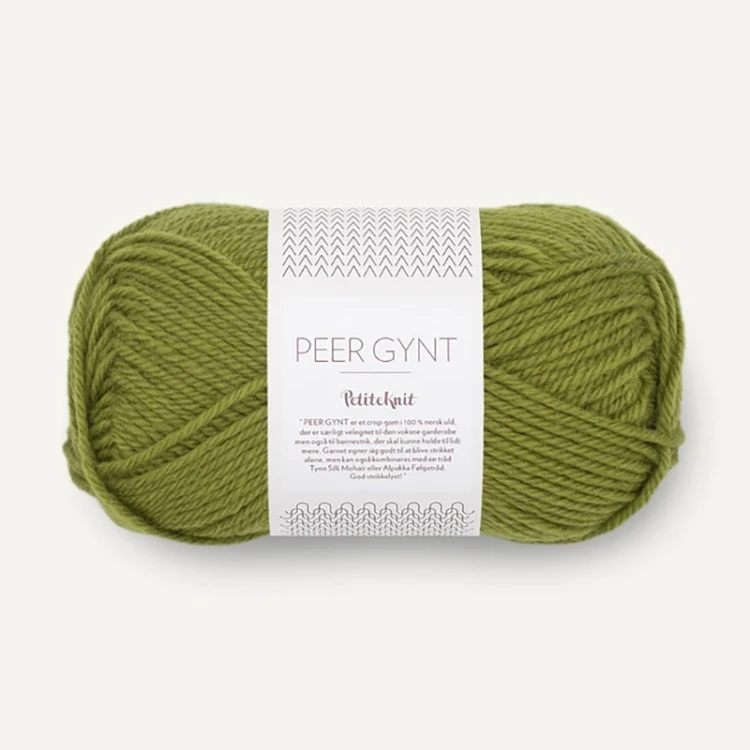 Włóczka Sandnes Garn Peer Gynt 9564 PetiteKnit / matcha