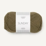 Włóczka Sandnes Garn Sunday 9873 / jasne khaki