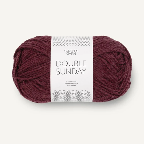 Włóczka Sandnes Garn Double Sunday 4372 / wino