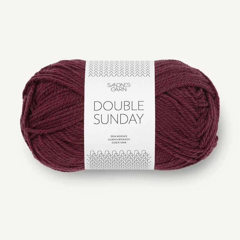 Włóczka Sandnes Garn Double Sunday 4372 / wino