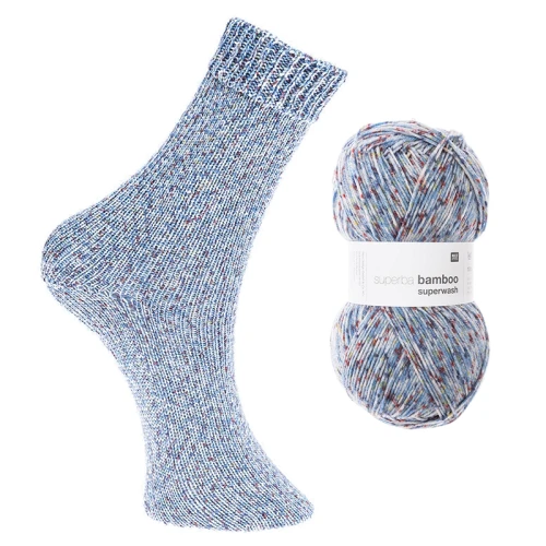 Włóczka skarpetkowa Rico Design Superba Bamboo Superwash 4ply 030