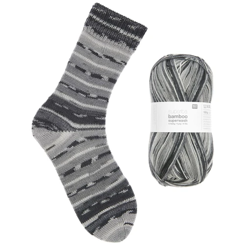 Włóczka skarpetkowa Rico Design Superba Bamboo Superwash 4ply 061