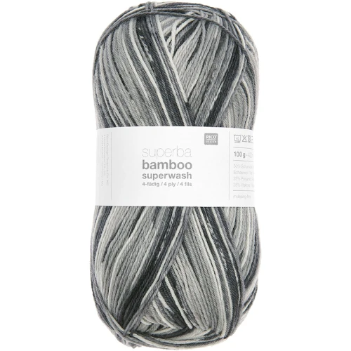 Włóczka skarpetkowa Rico Design Superba Bamboo Superwash 4ply 061