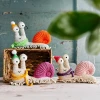 Zestaw na maskotkę amigurumi Ślimak Lucek od Gosi Golby @szydlaki_pluszaki