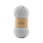 Włóczka Alize Wooltime 208 / popielaty melanż
