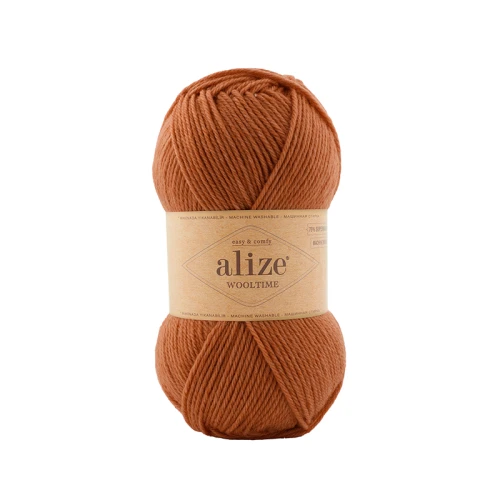 Włóczka Alize Wooltime 433 / koniak