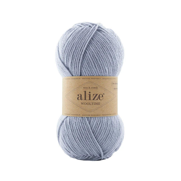Włóczka Alize Wooltime 51 / stalowy