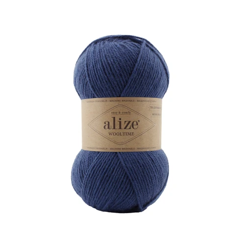 Włóczka Alize Wooltime 797 / szafir