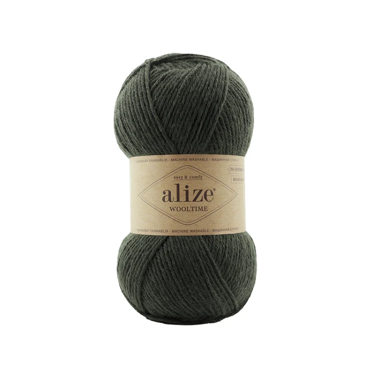 Włóczka Alize Wooltime 873 / świerk