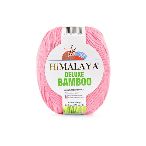 Włóczka Himalaya Deluxe Bamboo 07 / róż