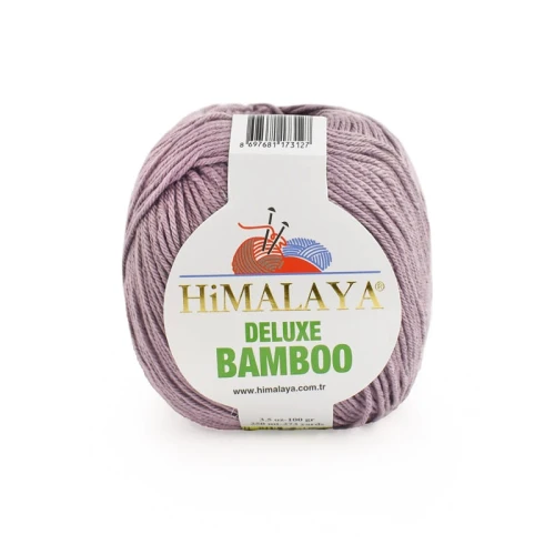 Włóczka Himalaya Deluxe Bamboo 34 / zgaszony fiolet