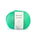 Włóczka Rosarios 4 Caravela 29 / Verde Pastel / absynt / 100g