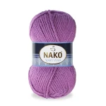 Włóczka Nako Sport Wool 1048 / 100 g ciemny wrzos