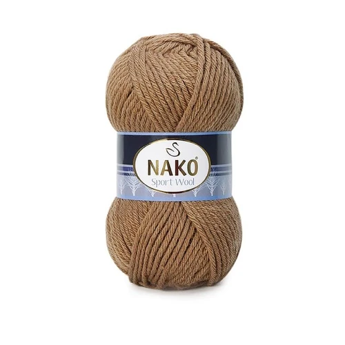 Włóczka Nako Sport Wool - 10126 karmel