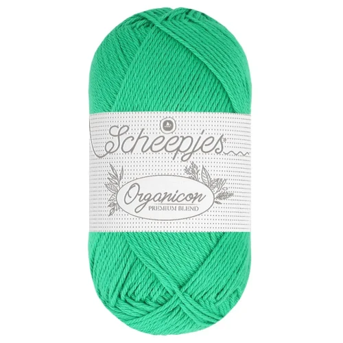 Włóczka Scheepjes Organicon 50 g - 231 ciemna mięta