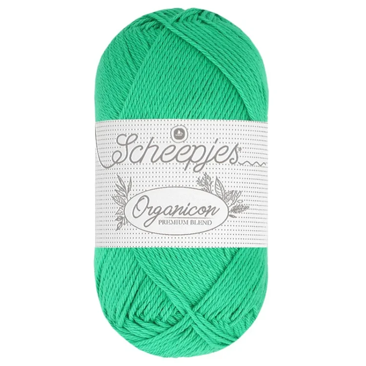 Włóczka Scheepjes Organicon 50 g - 231 ciemna mięta