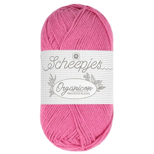 Włóczka Scheepjes Organicon 50 g - 248 malwa