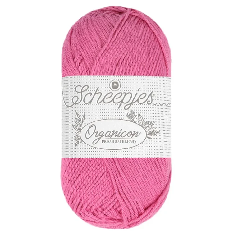 Włóczka Scheepjes Organicon 50 g - 248 malwa