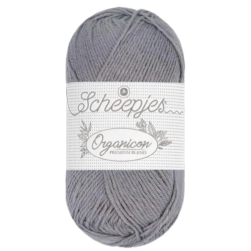 Włóczka Scheepjes Organicon 50 g - 262 stalowy