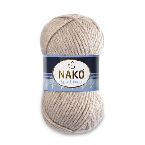 Włóczka Nako Sport Wool - 2167 safari