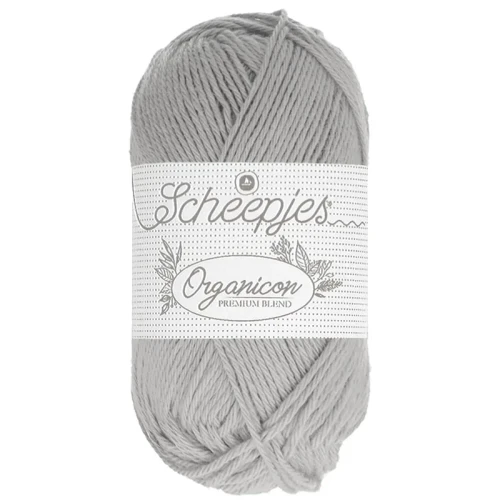 Włóczka Scheepjes Organicon 50 g - 203 szary