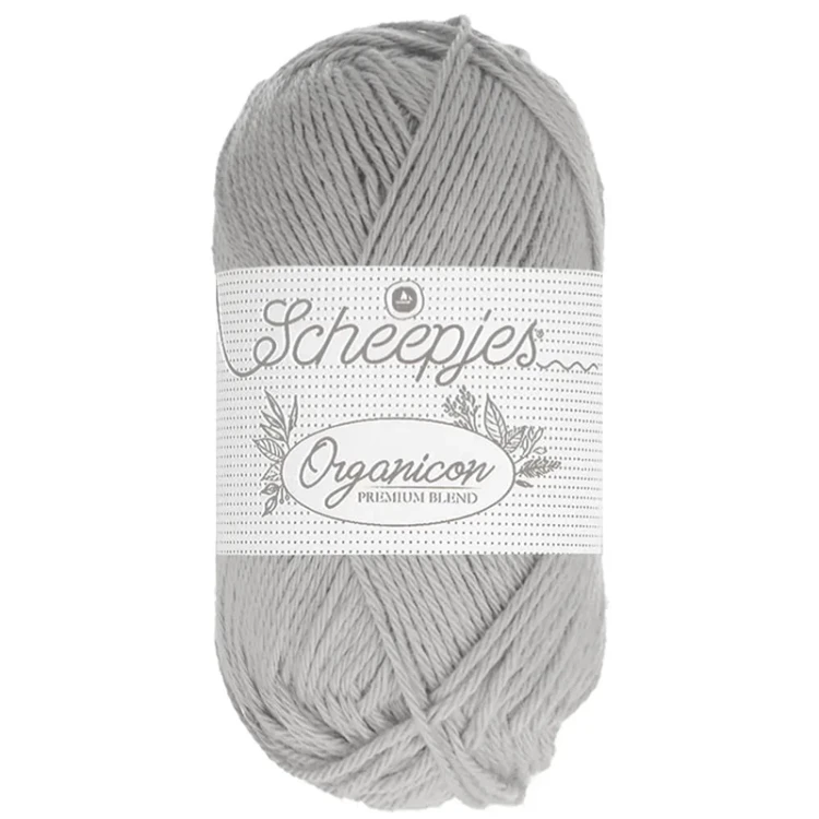Włóczka Scheepjes Organicon 50 g - 203 szary