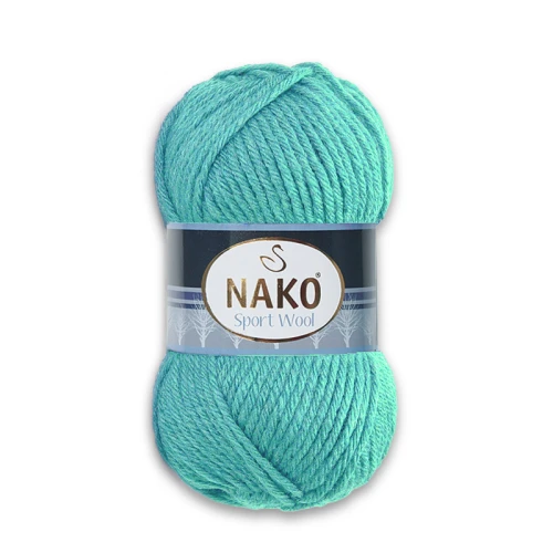 Włóczka Nako Sport Wool - 10567 mięta