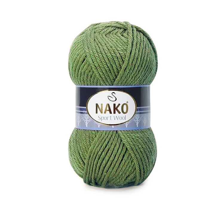 Włóczka Nako Sport Wool - 10307 jasny zielony