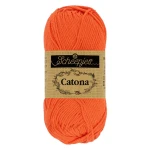 Włóczka Scheepjes Catona 189 / 25 g -  królewska pomarańcza
