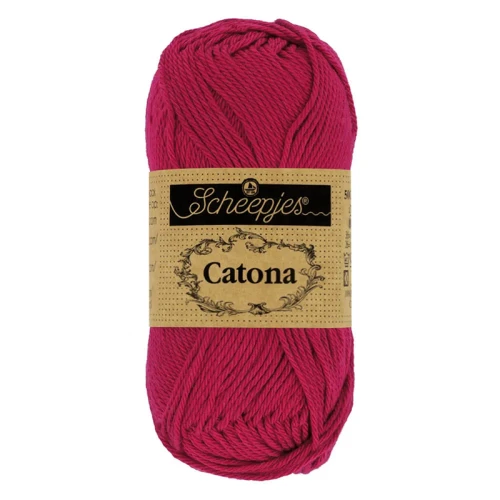 Włóczka Scheepjes Catona 192 / 25 g - szkarłat