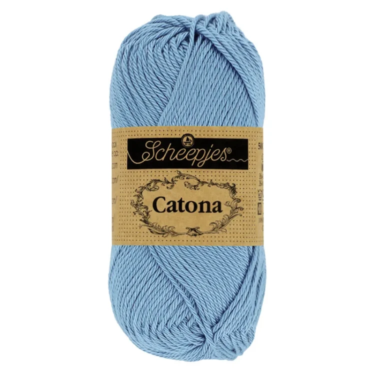 Włóczka Scheepjes Catona 247 / 25 g - błękitnik