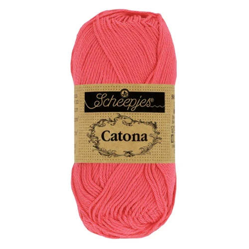 Włóczka Scheepjes Catona 256 / 25 g - róża Cornelia