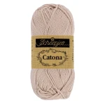 Włóczka Scheepjes Catona 257 / 25 g - różowy migdał