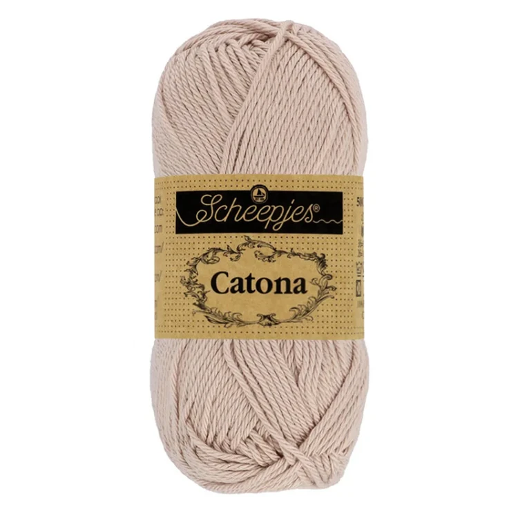Włóczka Scheepjes Catona 257 / 25 g - różowy migdał
