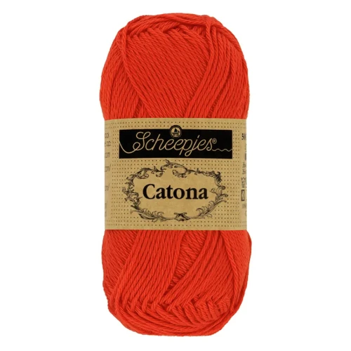 Włóczka Scheepjes Catona 390 / 25 g - mak