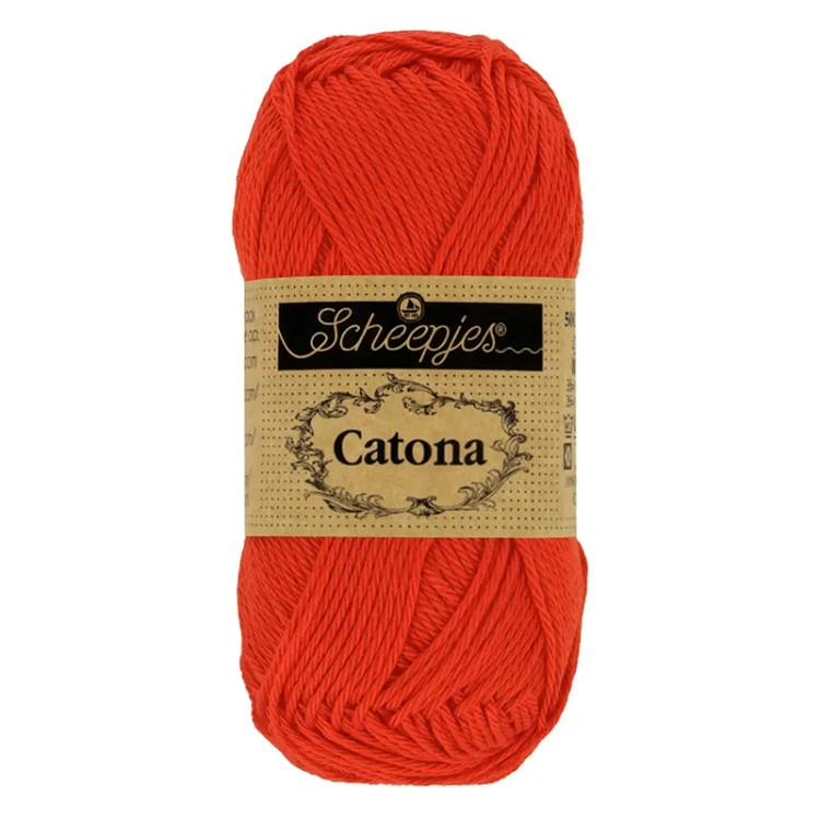 Włóczka Scheepjes Catona 390 / 25 g - mak