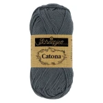 Włóczka Scheepjes Catona 393 / 25 g - antracyt