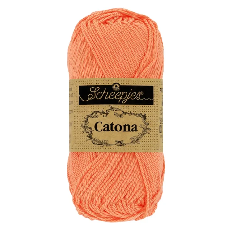 Włóczka Scheepjes Catona 410 / 25 g - koral