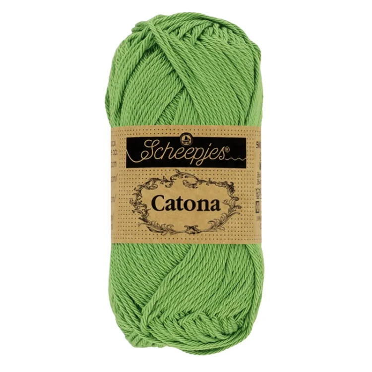 Włóczka Scheepjes Catona 412 / 25 g - leśna zieleń