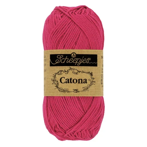 Włóczka Scheepjes Catona 413 / 25 g - wiśnia