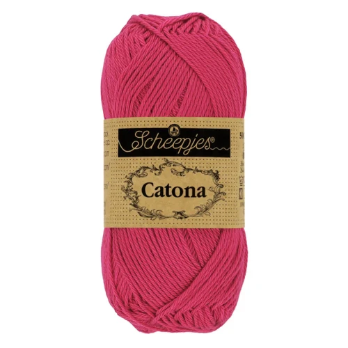 Włóczka Scheepjes Catona 413 / 25 g - wiśnia