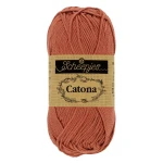 Włóczka Scheepjes Catona 504 / 25 g - ceglany