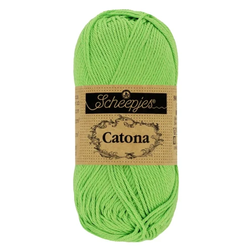 Włóczka Scheepjes Catona 513 / 25 g - wiosenna zieleń