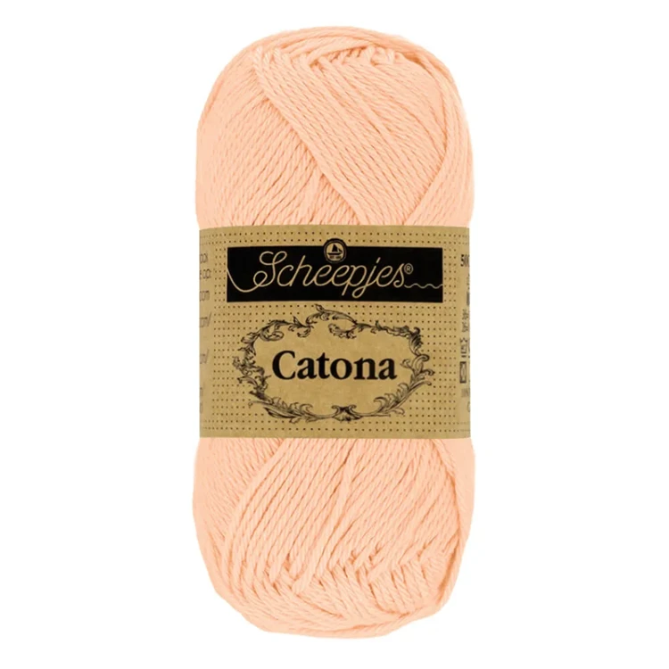 Włóczka Scheepjes Catona 523 / 25 g - zgaszona brzoskwinia