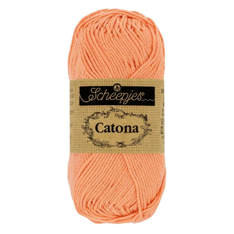 Włóczka Scheepjes Catona 524 / 25 g - morela