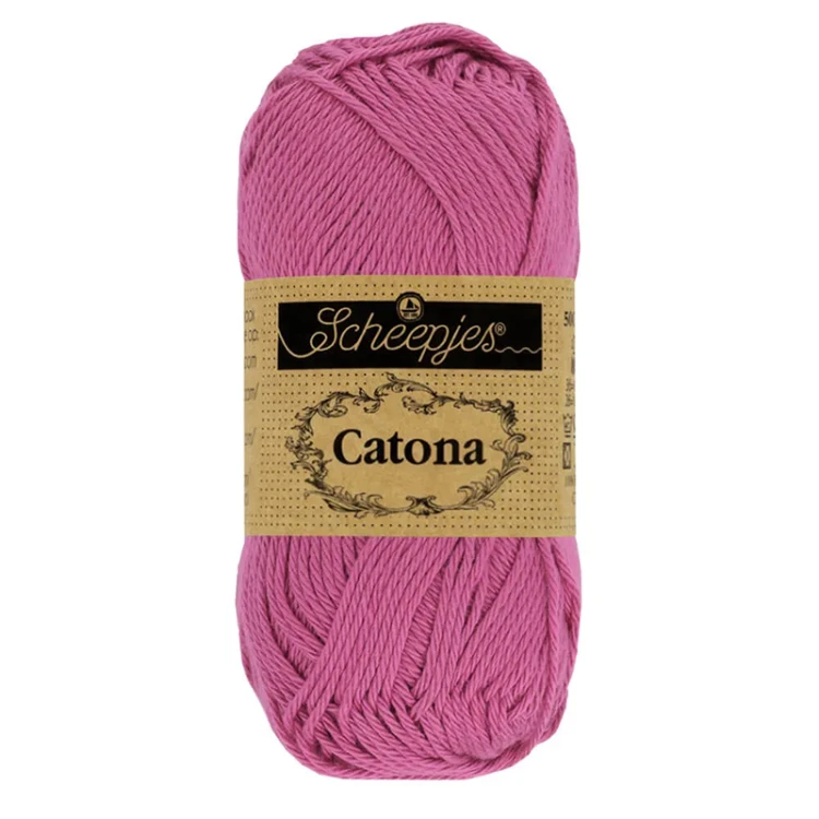 Włóczka Scheepjes Catona 251 / 25 g - róża