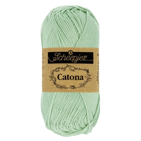 Włóczka Scheepjes Catona 402 / 25 g - srebrna zieleń